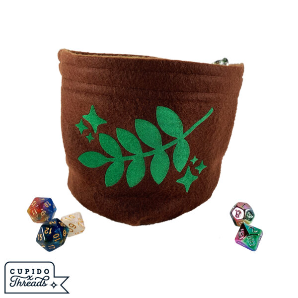 Cupido Threads White/Seafoam Reversible Dice Bag