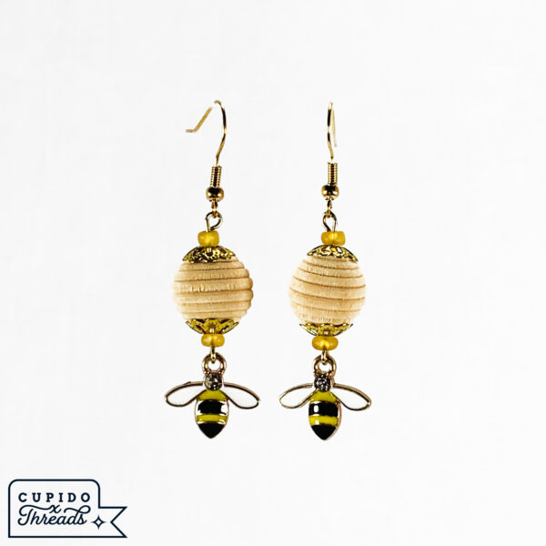 Cupido Threads Beehive Earrings Jewelry