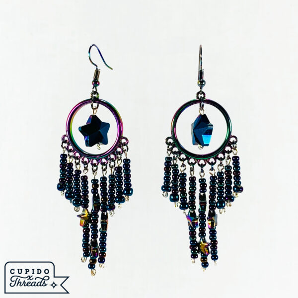 Cupido Threads Rainbow Starbeams Earrings Jewelry