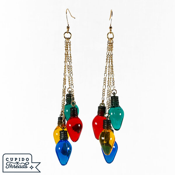 Cupido Threads Holiday Bulb Earrings Jewelry