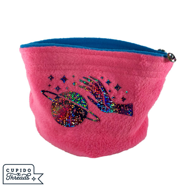 Cupido Threads Pink/Blue Reversible Dice Bag