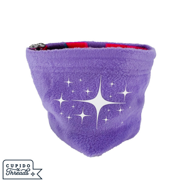 Cupido Threads Purple/Mermaid Reversible Dice Bag