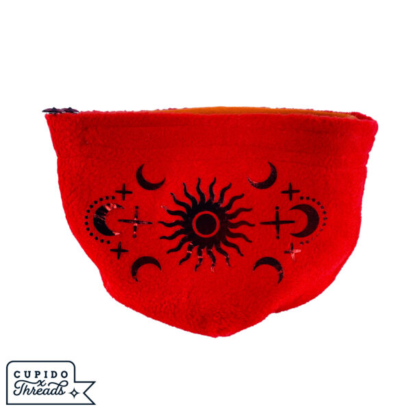 Cupido Threads Red/Orange Reversible Dice Bag