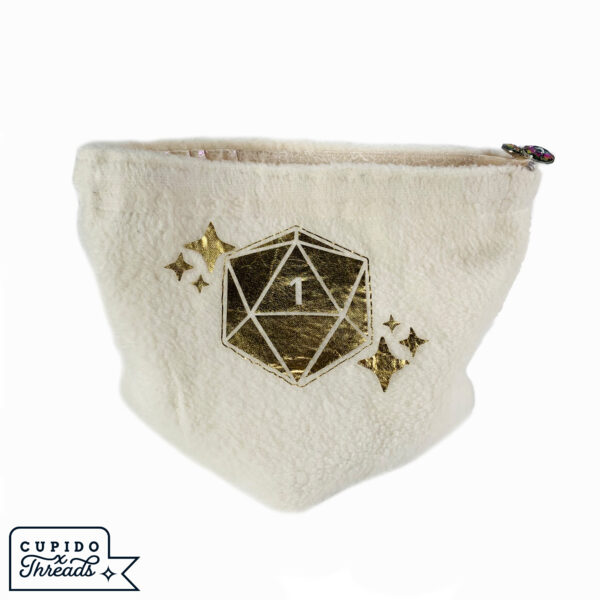 Cupido Threads Scales/Cream Reversible Dice Bag